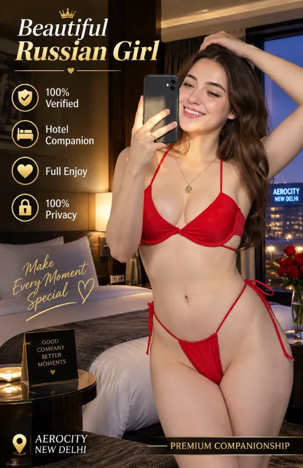 Russian Escort Eliise in Aerocity Hotels
